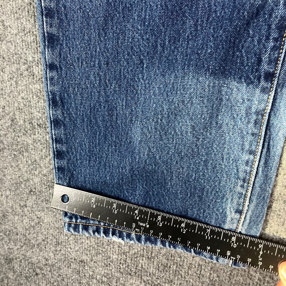 Levi's 501  Jeans Mens W38 L30 Blue Classic Fit Mid Wash Denim 5 Pocket Pants - Picture 2 of 10